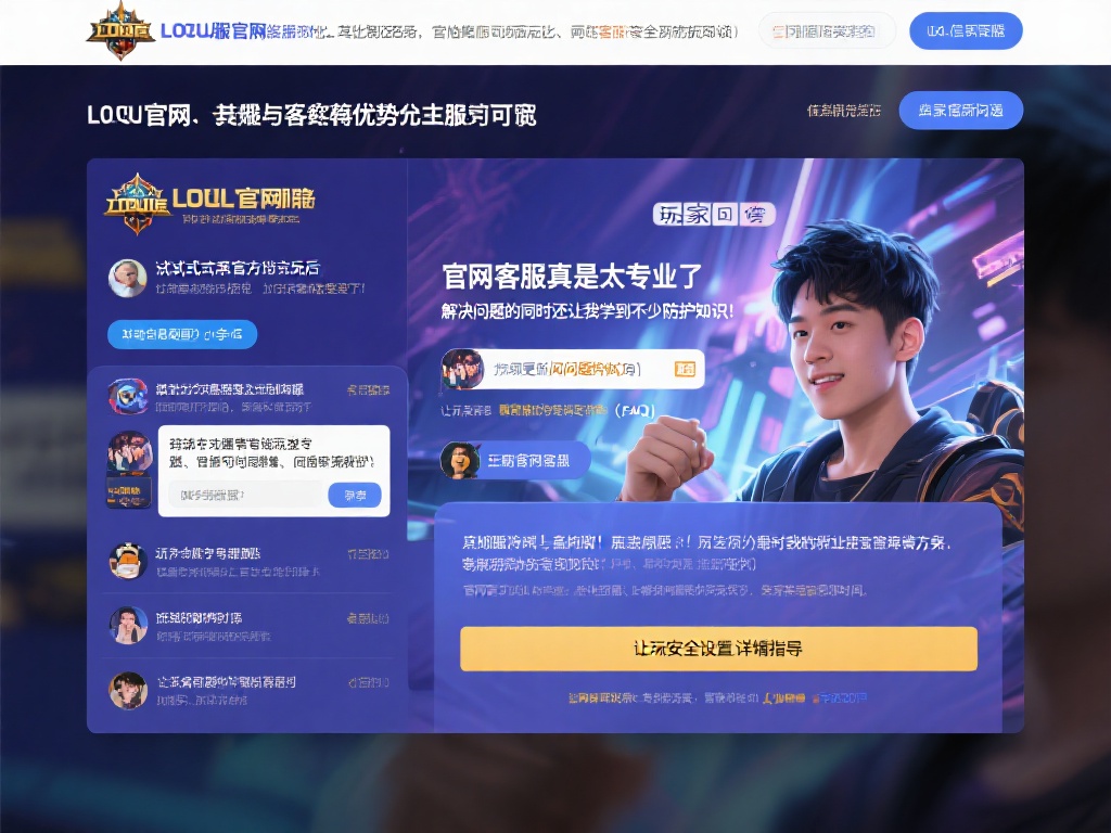 LOL官方网站:专业客服为您解决游戏难题 四、官网客服的优势与玩家反馈
与其他渠